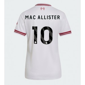 Liverpool Alexis Mac Allister #10 Jalkapallovaatteet Naisten Vieraspaita 2026-27 Lyhythihainen
